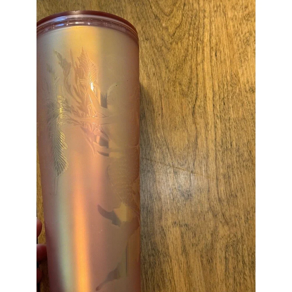 Starbucks Mermaid Double Wall Tumbler 24oz NEW 2022 Spring Release
